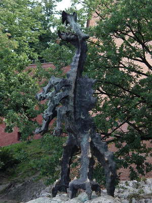 Przewodnik po Krakowie - Smok wawelski