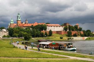 Wawel z nad Wisły