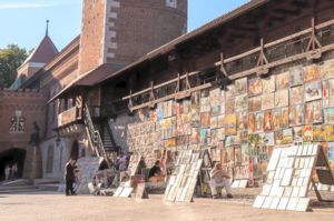 Galeria na murach Krakowa Mury obronne Krakowa