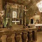 Wieliczka - Ołtarz w kopalni soli Ołtarz w kopalni soli w Wieliczce