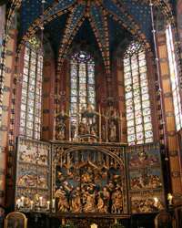 Zwiedzanie Krakowa - Kośćiół Mariacki