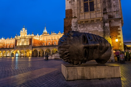 Zwiedzanie Krakowa - Eros na Rynku