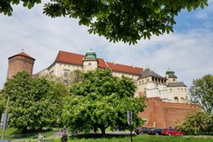 Umajony Wawel Wzgórze Wawelskie